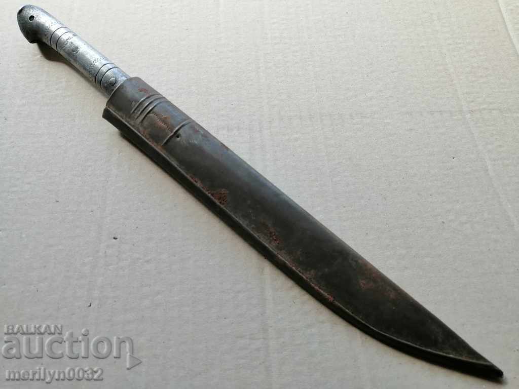Стар нож с кания габровски нож каракулак