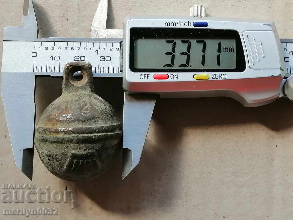 Bronze "nut" type horse cart bell - 19th century - 5 Bronze "nut" type horse cart bell - 19th century - 5