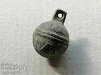 Bronze "nut" type horse cart bell - 19th century