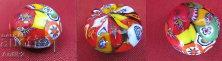 Old Morano Crystal Glass Lot 3 pieces Basket and Plate - 5 Old Morano Crystal Glass Lot 3 pieces Basket and Plate - 5