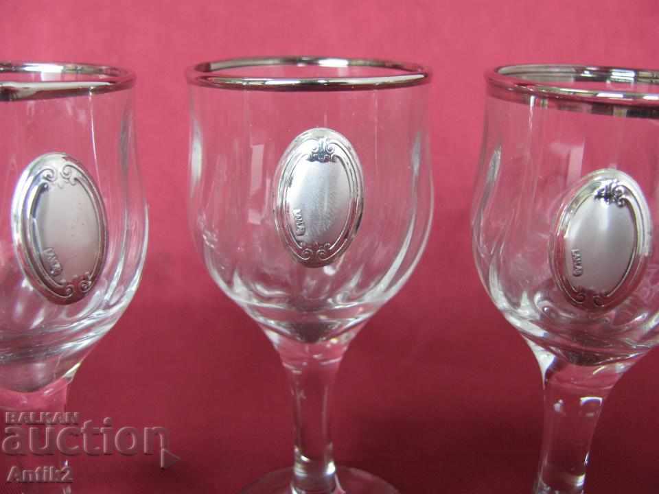 Crystal Glasses 3 pieces GENUINE LEAD CRISTALL with price 90.00 BGN | € 46.02 Crystal Glasses 3 pieces GENUINE LEAD CRISTALL with price 90.00 BGN | € 46.02