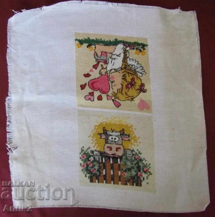 Delivery of 3 Pieces Hand Sewn Tapestries