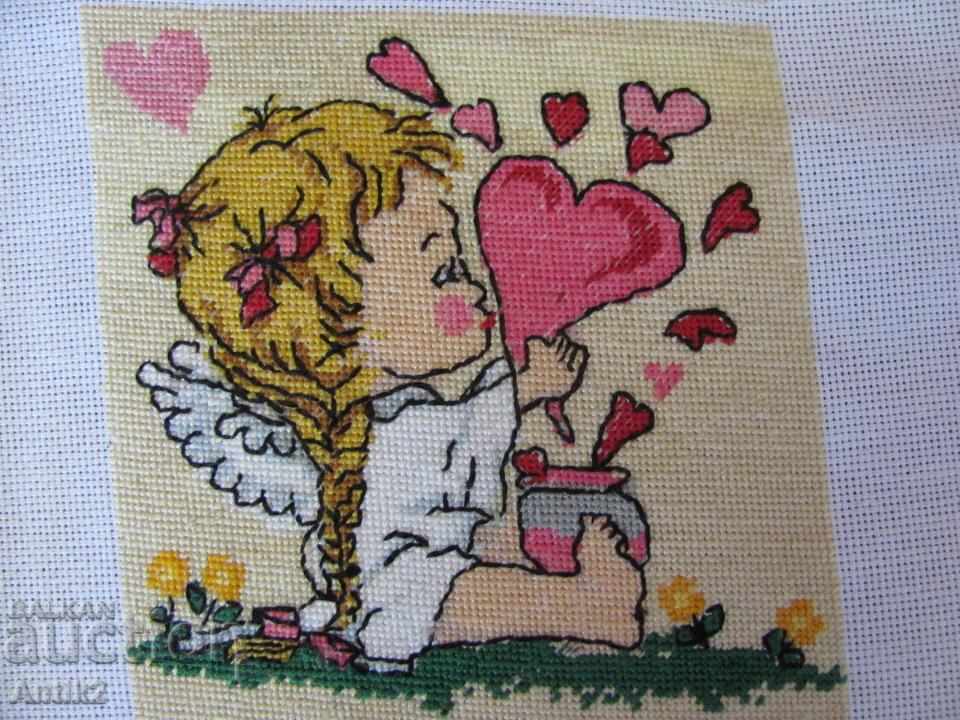 3 Pieces Hand Sewn Tapestries - 6