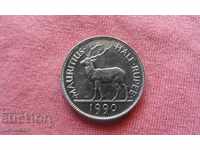 1/2 rupee 1990 Mauritius - MINT!