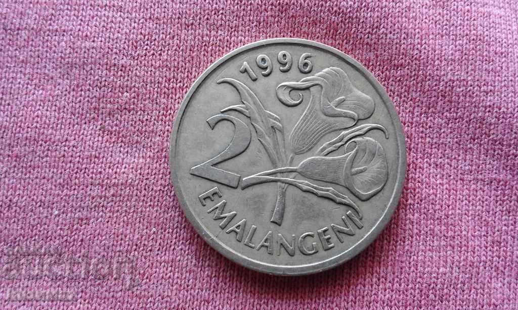 2 Emalangeni 1996 Swaziland