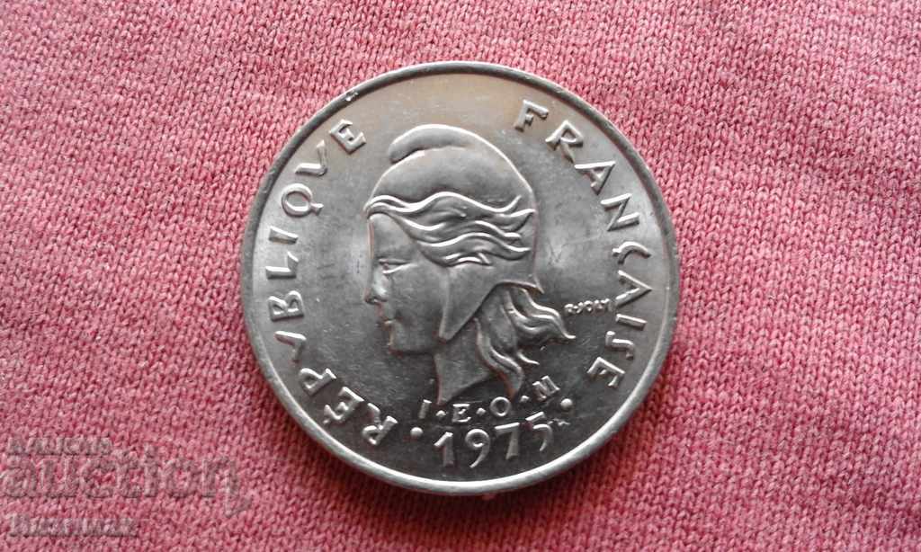 10 φράγκα 1975 Γαλλική Πολυνησία - Νομισματοκοπείο! - Σπάνια! με τιμή 3.00 BGN | € 1.53 10 φράγκα 1975 Γαλλική Πολυνησία - Νομισματοκοπείο! - Σπάνια! με τιμή 3.00 BGN | € 1.53