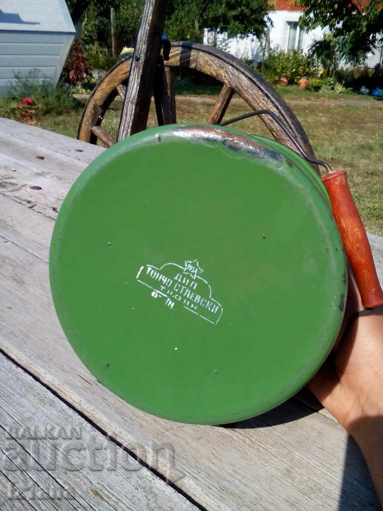 Old enameled kettle - 5 Old enameled kettle - 5