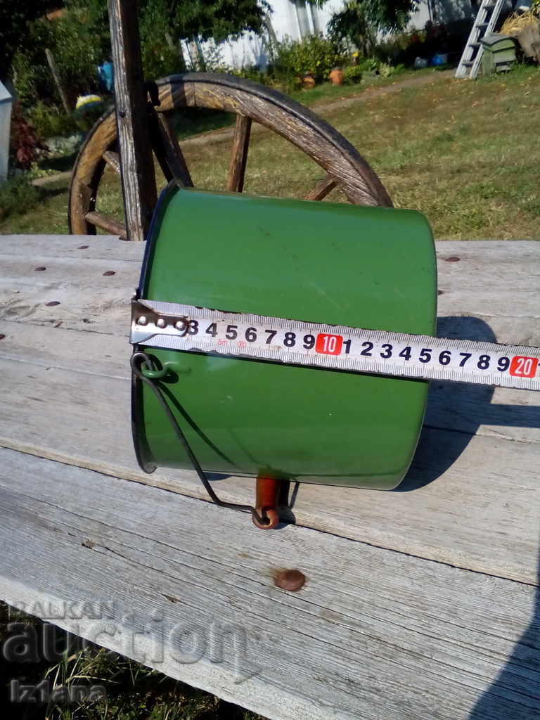 Old enameled kettle - 6 Old enameled kettle - 6