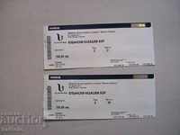 Two old tickets Kuban Cossack Choir
