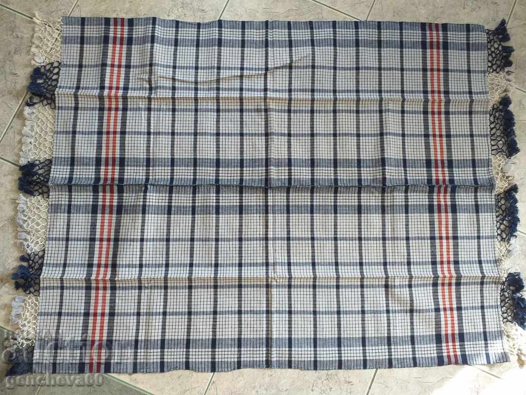 Prosop țărănesc dublu, meșal cu dantelă lucrată manual - 5 Prosop țărănesc dublu, meșal cu dantelă lucrată manual - 5