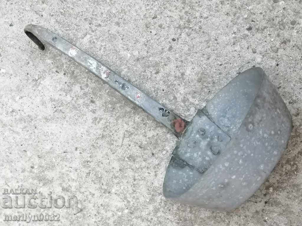 Δημοπρασία Παλιά χάλκινη κουτάλα, τηγάνι, χαλκός, χάλκινο δοχείο, λάκκος Δημοπρασία Παλιά χάλκινη κουτάλα, τηγάνι, χαλκός, χάλκινο δοχείο, λάκκος