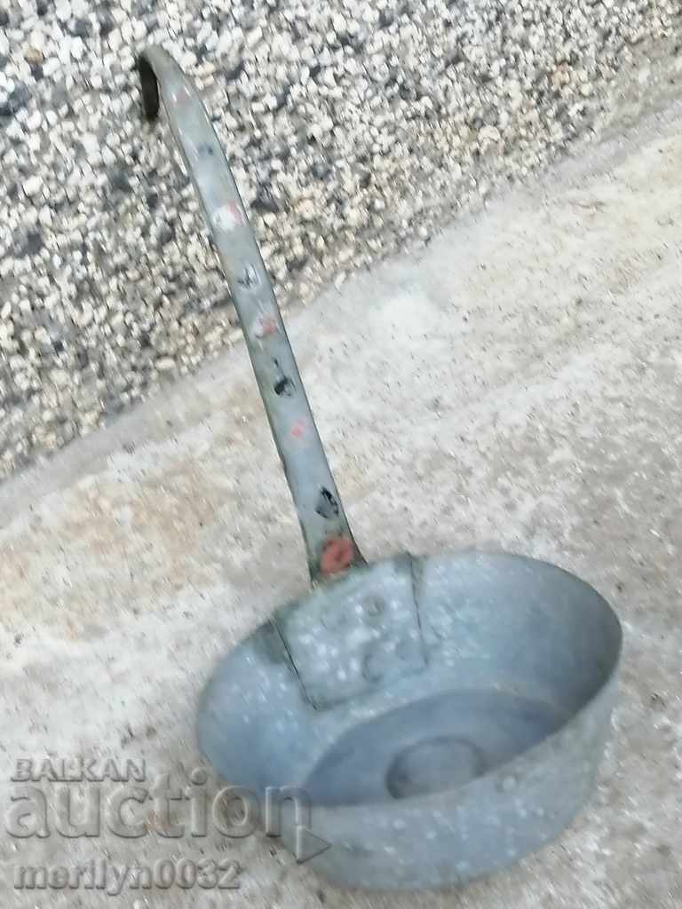 Παλιά χάλκινη κουτάλα, τηγάνι, χαλκός, χάλκινο δοχείο, λάκκος - 5 Παλιά χάλκινη κουτάλα, τηγάνι, χαλκός, χάλκινο δοχείο, λάκκος - 5