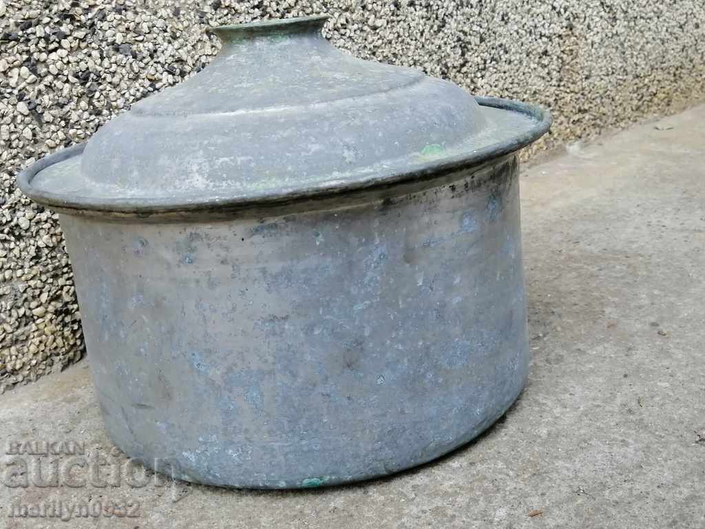 Old copper pot, copper, copper vessel - 6