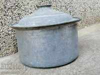 Old copper pot, copper, copper vessel