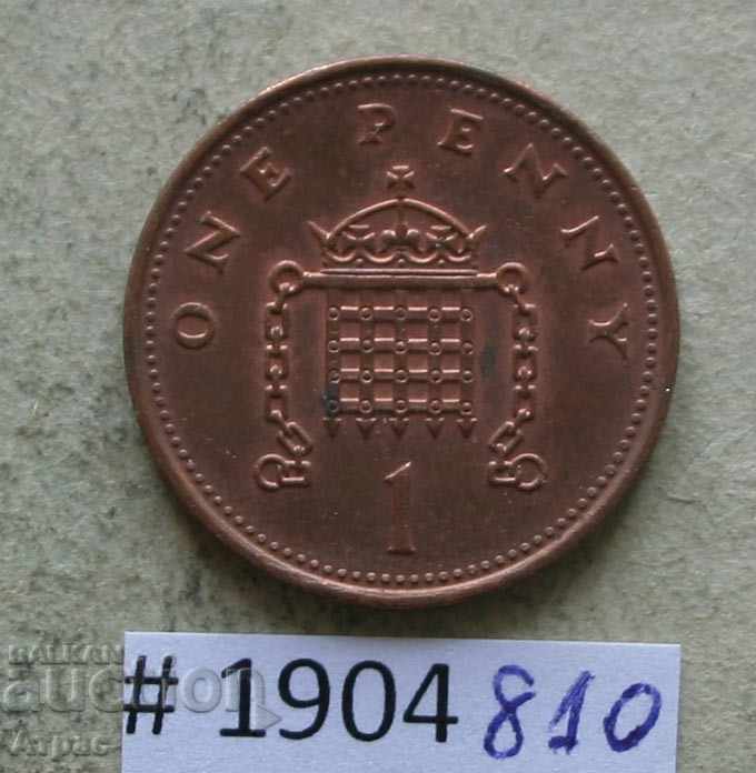 1 penny 1993 United Kingdom -