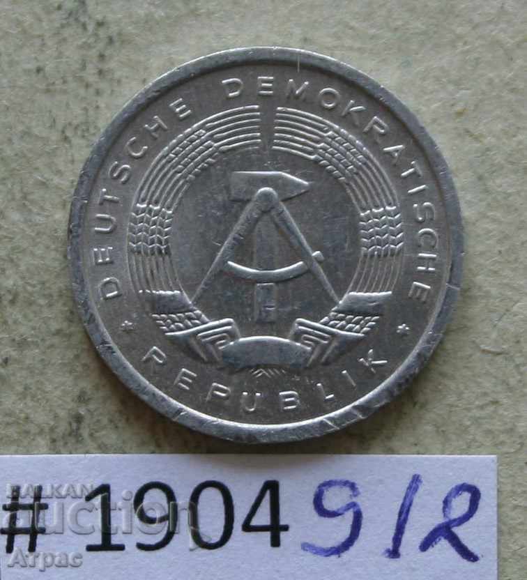1 pfenig 1983 RDG cu preț € 0.26 | 0.51 BGN