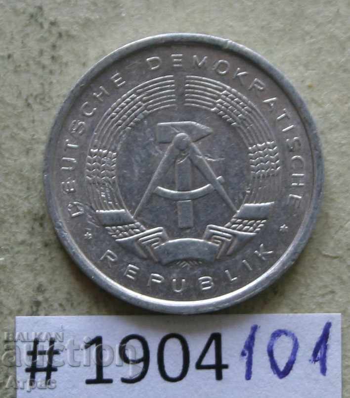 1 pfenig 1980 RDG cu preț € 0.26 | 0.51 BGN
