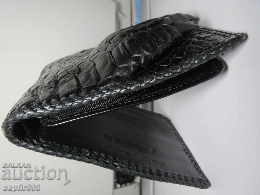 UNIQUE LUCOSE PORTFEL OF CROCODILE LEATHER with price 780.00 BGN | € 398.81 UNIQUE LUCOSE PORTFEL OF CROCODILE LEATHER with price 780.00 BGN | € 398.81