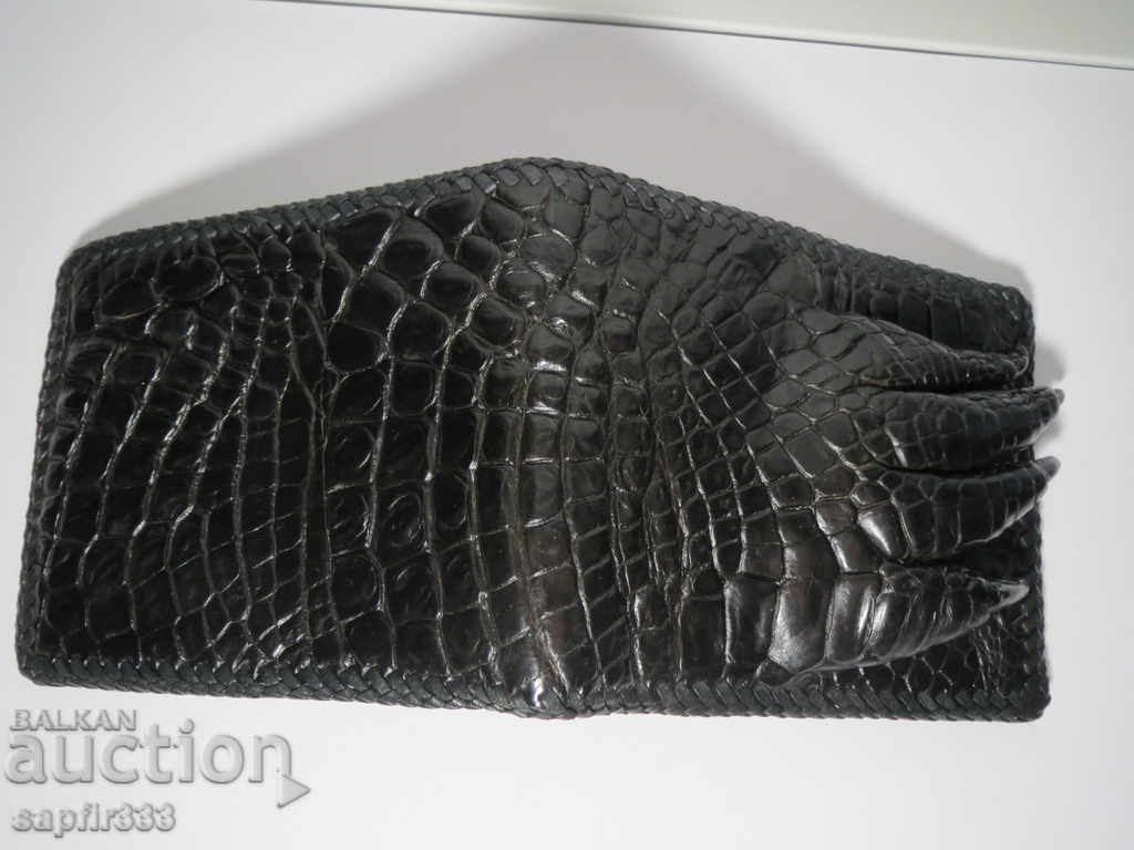 UNIQUE LUCOSE PORTFEL OF CROCODILE LEATHER - 5 UNIQUE LUCOSE PORTFEL OF CROCODILE LEATHER - 5