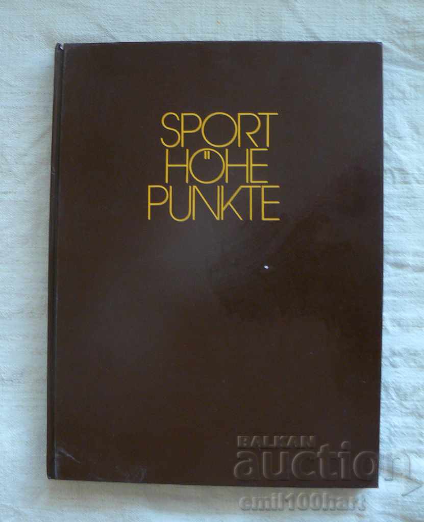 Sport Hohe Punkte A book about the achievements of German athletes