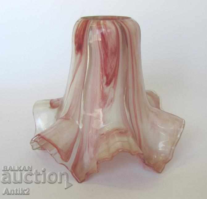 30s Antique Crystal Glass για λάμπα, πολυέλαιος