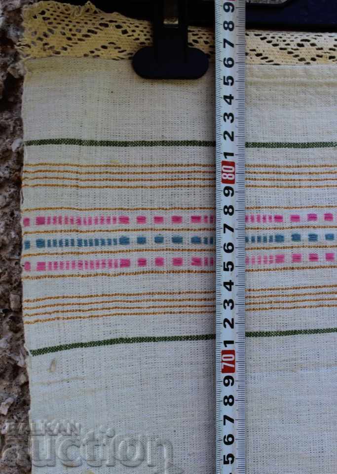 Delivery of . OLD WOVEN TOWEL MESAL LACE