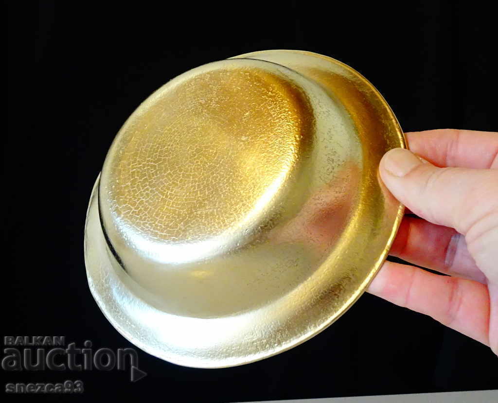 Delivery of Bronze plate, candy dish, bronze vessel 340 gr