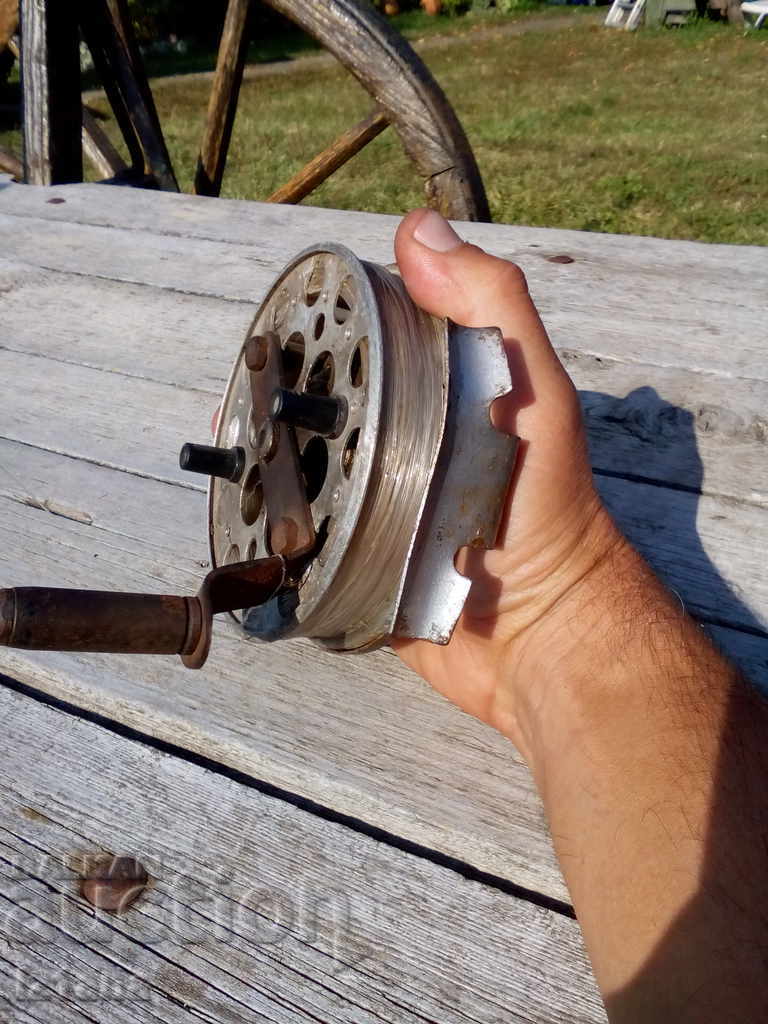 Old fishing reel - 6 Old fishing reel - 6
