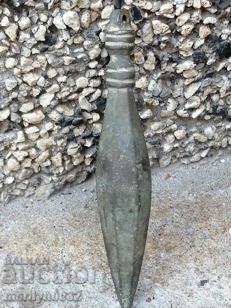 Instrument otoman vechi de bronz REDKAZ