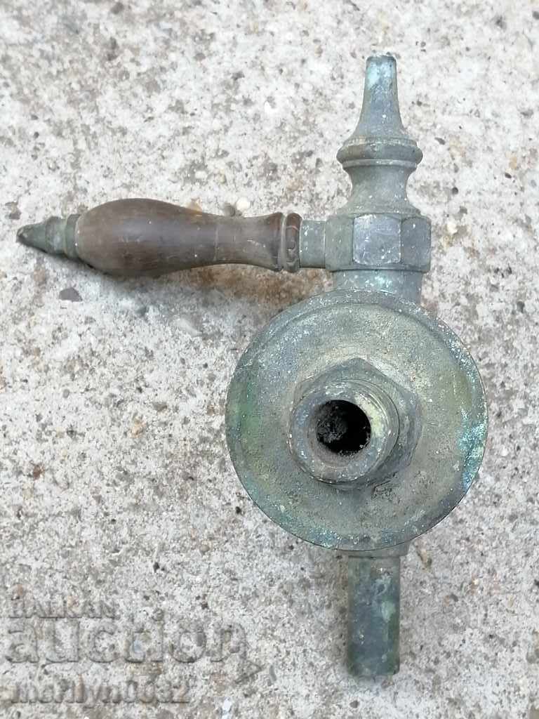 Old bronze beer barrel tap - 7
