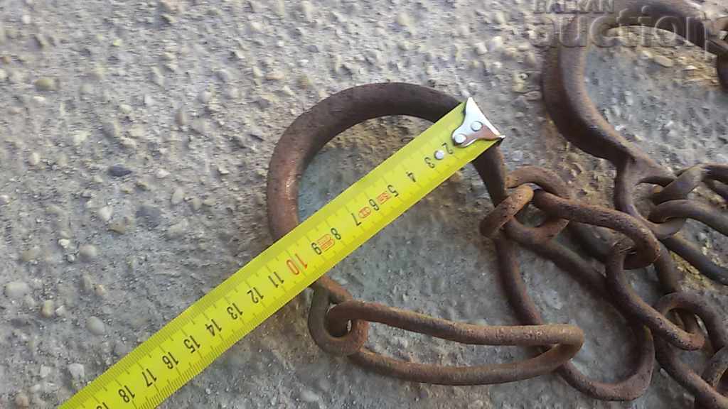 Hand Forged Bukhai Prang Shackles Handcuffs Lot - 5