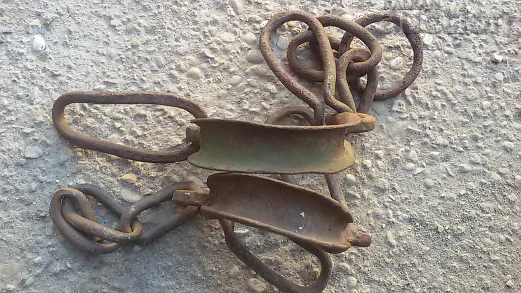 Hand Forged Bukhai Prang Shackles Handcuffs Lot - 7