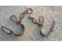 Hand Forged Bukhai Prang Shackles Handcuffs Lot