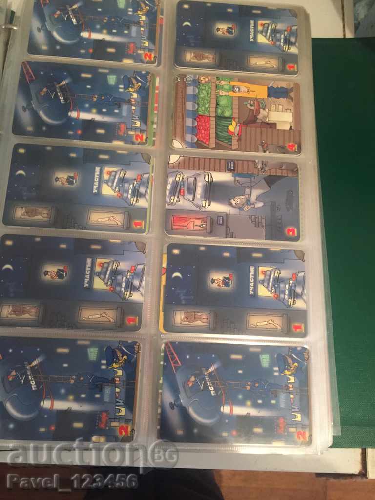 collection cards - 6 collection cards - 6