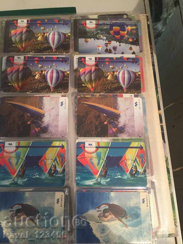 collection cards - 5 collection cards - 5