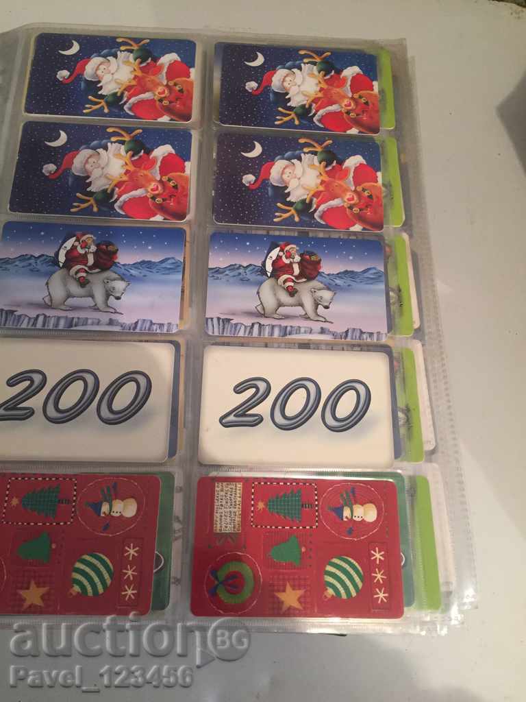 Delivery of collection cards Delivery of collection cards