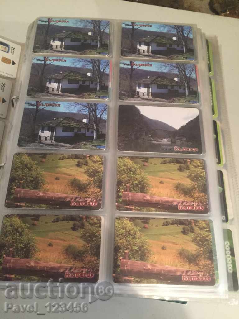 Auction collection cards Auction collection cards