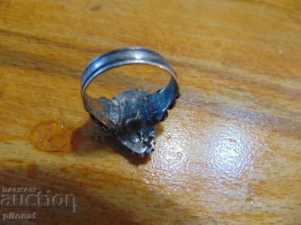 Παράδοση Ασημένιο Ριζοσπαστικό Δαχτυλίδι Παράδοση Ασημένιο Ριζοσπαστικό Δαχτυλίδι