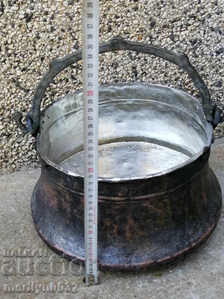 Old boiler copper pot baker coin - 6 Old boiler copper pot baker coin - 6