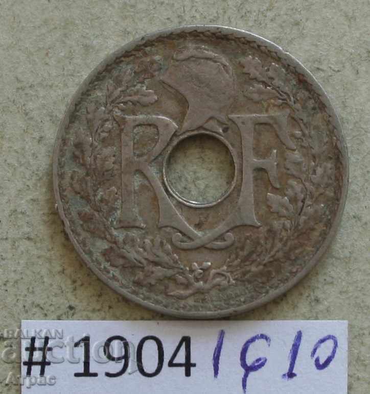 10 centimes 1921 -Γαλλία με τιμή € 0.51 | 1.00 BGN