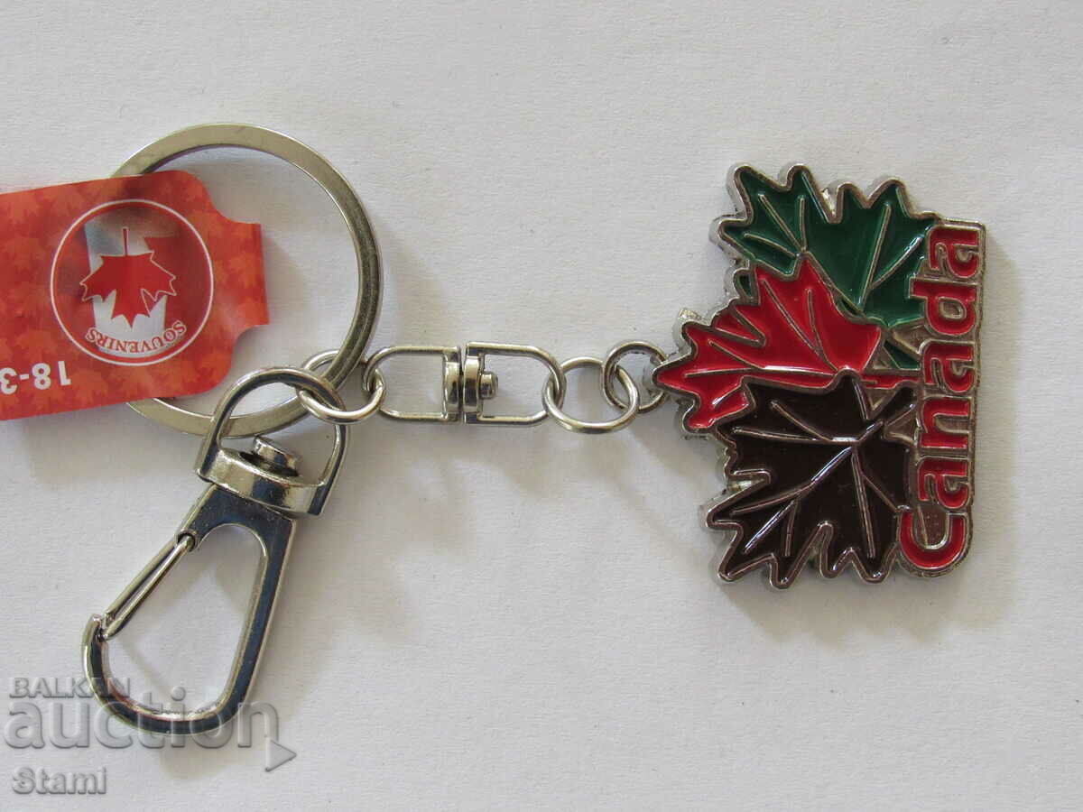 Metal key chain from Canada-series-5 with price 10.90 BGN | € 5.57 Metal key chain from Canada-series-5 with price 10.90 BGN | € 5.57