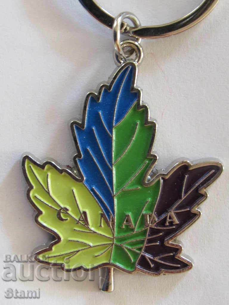 Breloc metalic din seria Canada-8 cu preț 10.90 BGN | € 5.57 Breloc metalic din seria Canada-8 cu preț 10.90 BGN | € 5.57