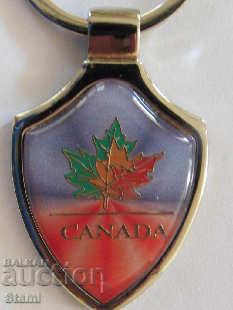 Auction Canada metal keychain-series-10 Auction Canada metal keychain-series-10