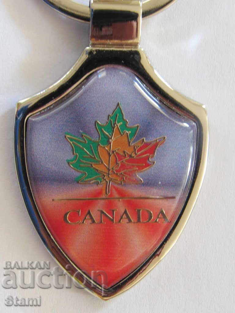 Canada metal keychain-series-10 - 5 Canada metal keychain-series-10 - 5