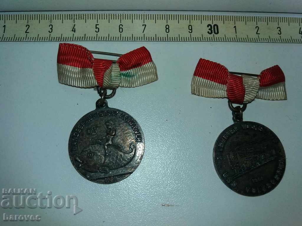 Δύο γερμανικά (αυστριακά) μετάλλια