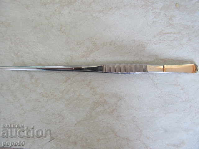 Auction Laboratory tweezers "POLAND" - 25 cm. Auction Laboratory tweezers "POLAND" - 25 cm.