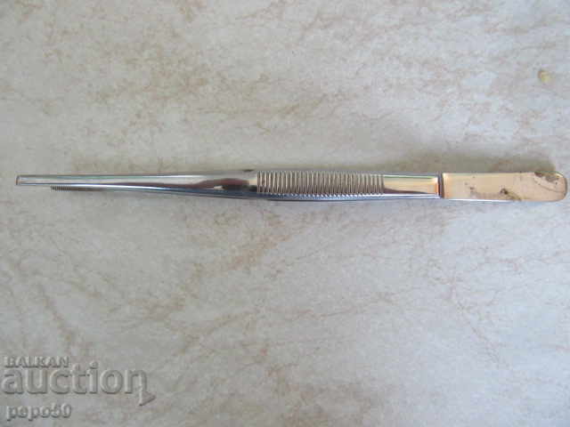 Auction  Laboratory tweezers "POLAND" - 20 cm.