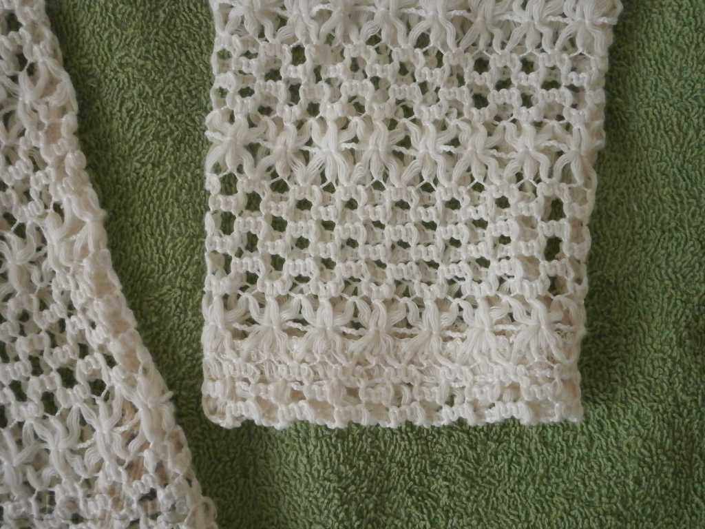 Licitație bluză de bumbac de vară de culoare ecru, foarte fin, marimea M