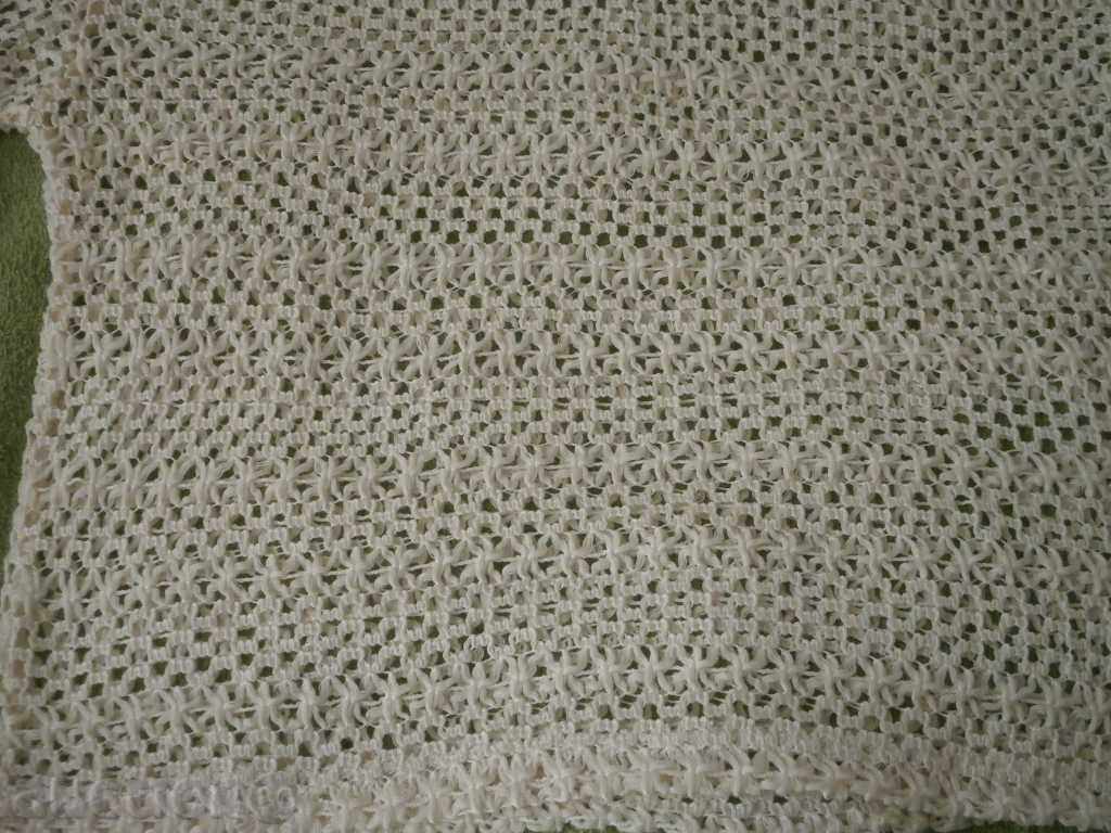 bluză de bumbac de vară de culoare ecru, foarte fin, marimea M - 6