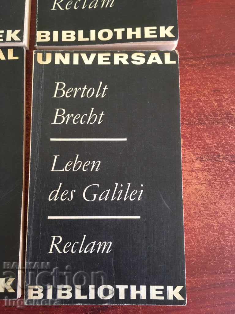 CARTE GOETHE, SCHILLER, HEINE ȘI BRECHT ÎN GERMANĂ-4 BUC cu preț € 4.20 | 8.21 BGN
